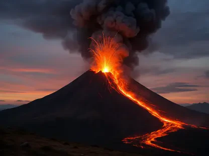 Le Mont Taftan, Volcan Iranien, Montre des Signes de Réveil